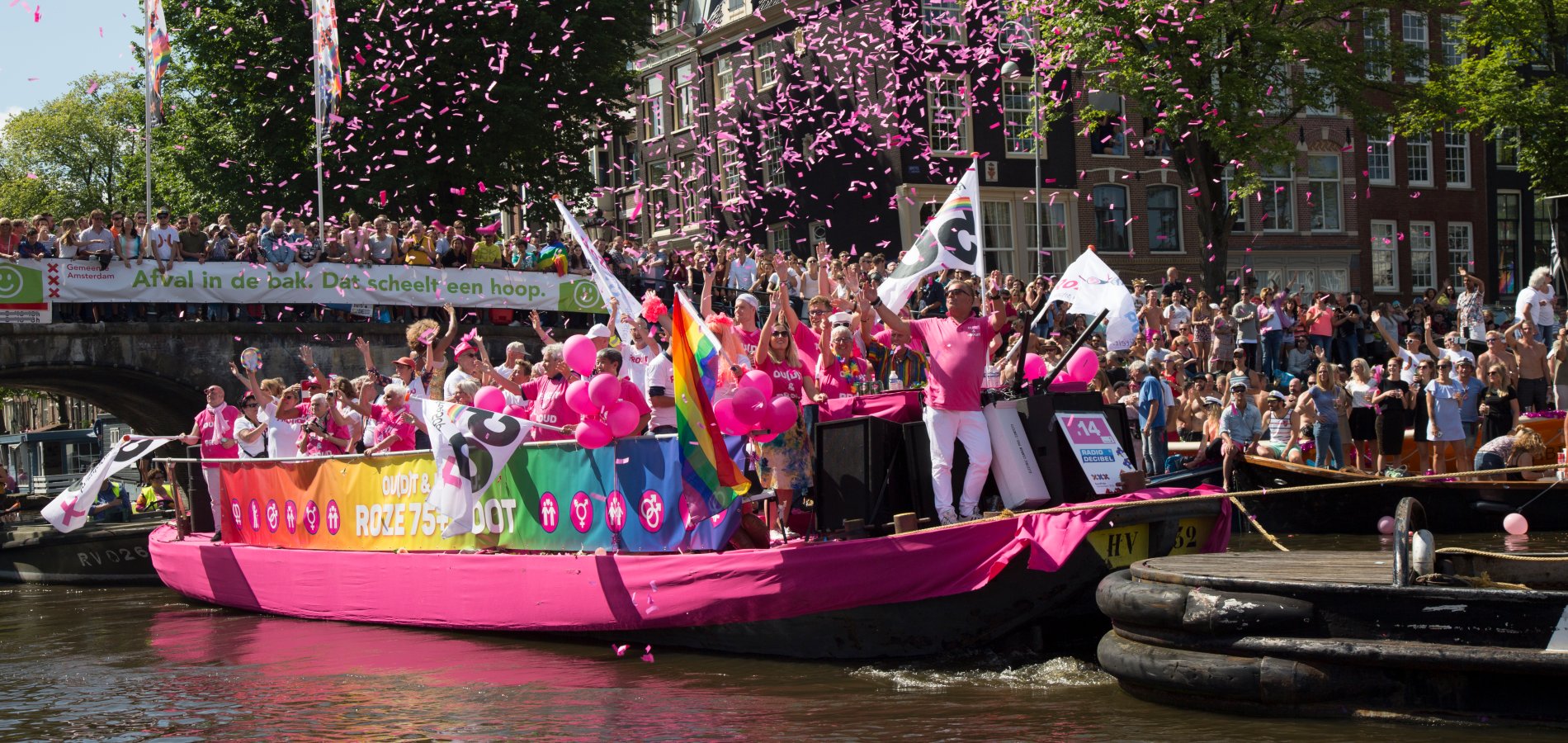 Gay Pride boat parade Gay Pride boat parade