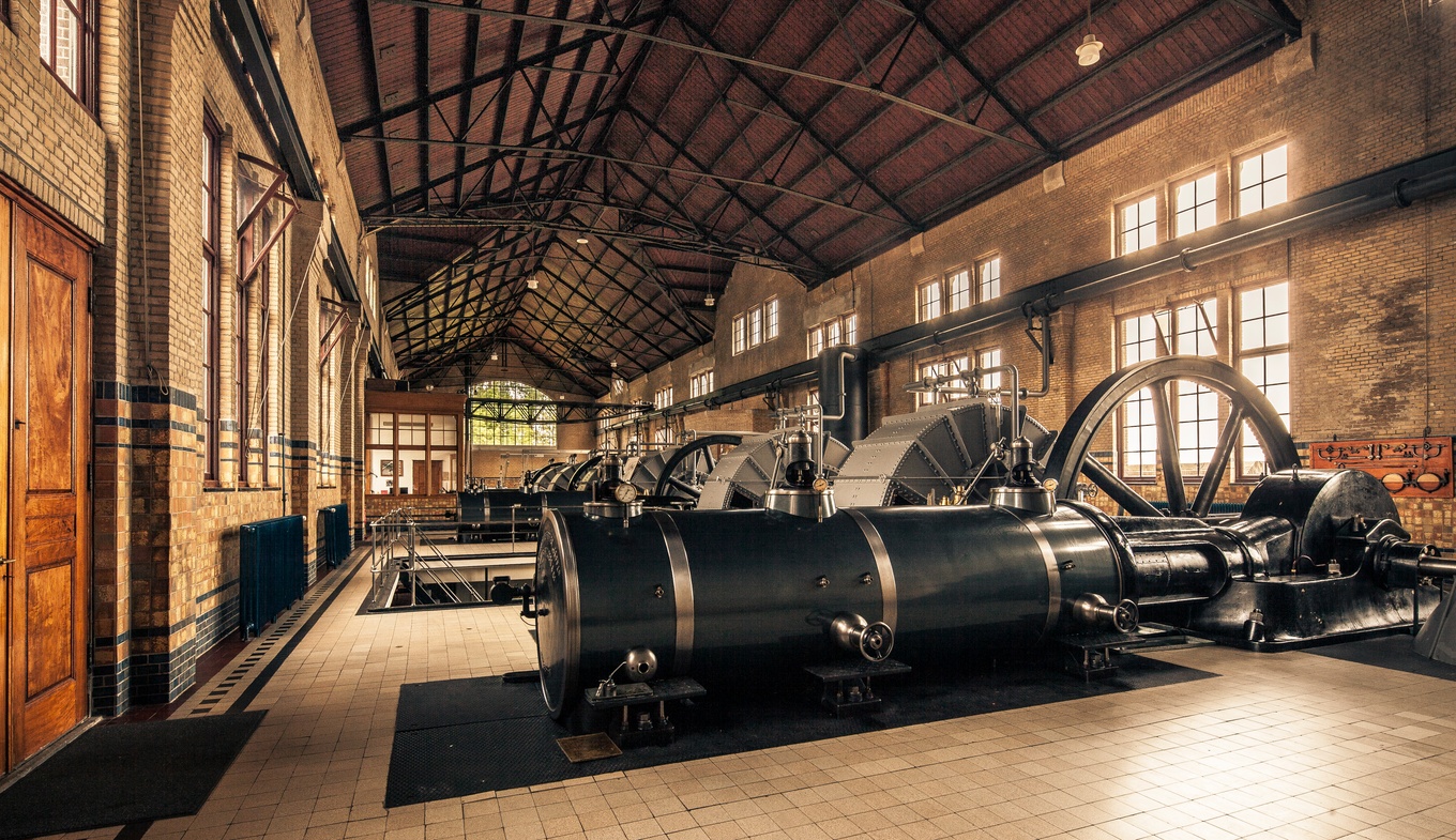 Woudagemaal Machine Steam Engine Woudagemaal Machine Steam Engine