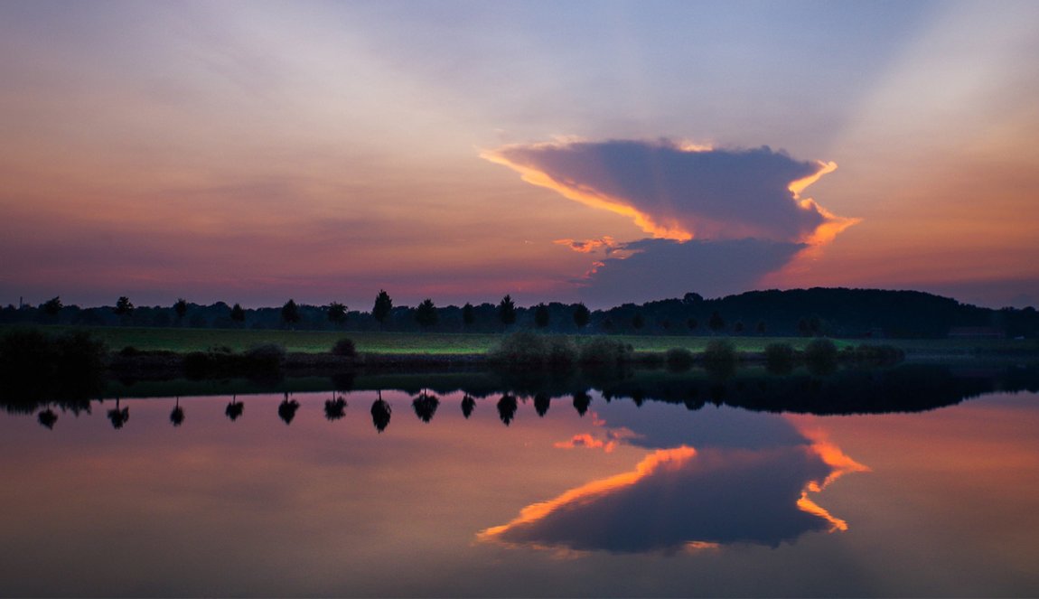 Fiery skies in the Netherlands Fiery skies in the Netherlands