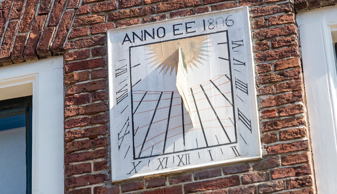Exterior sign Eise Eisinga Planetarium Exterior sign Eise Eisinga Planetarium