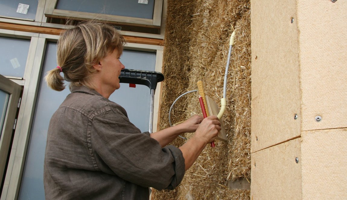 Project Aardehuis uses bio-based building materials Project Aardehuis uses bio-based building materials